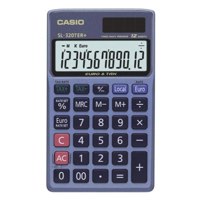 Casio SL-320TER 12 Digit Pocket Calculator With Tax and Currency Function SL-320TERPlus-WK-UP
