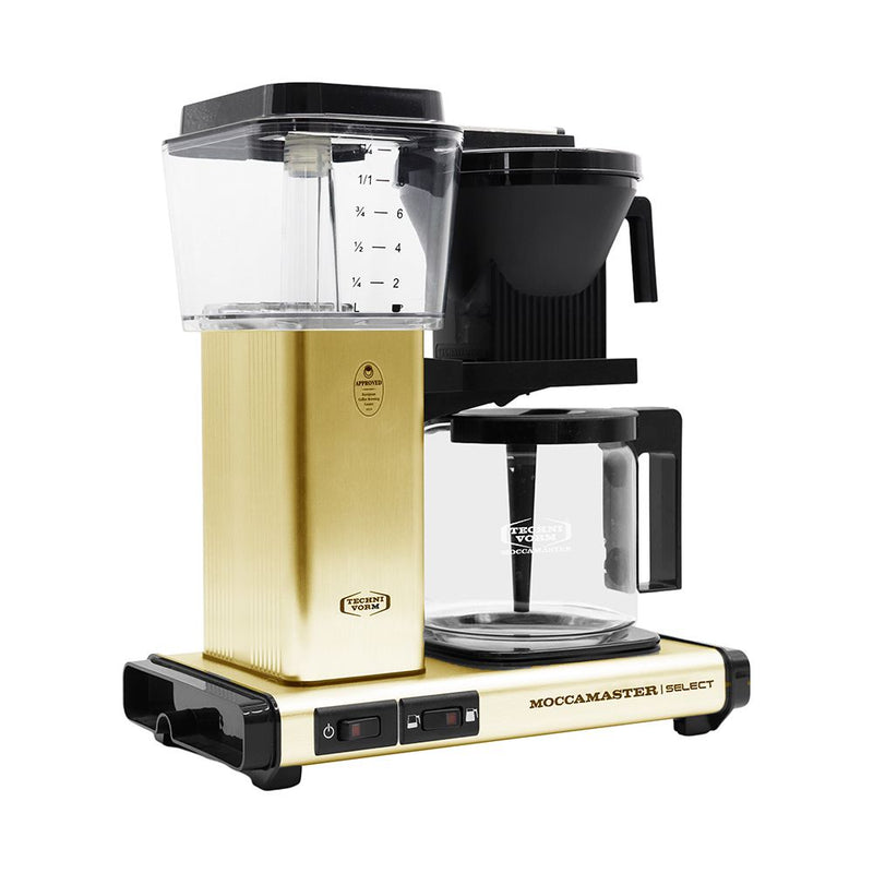 Moccamaster KBG 741 Select Coffee Machine - Brushed Brass